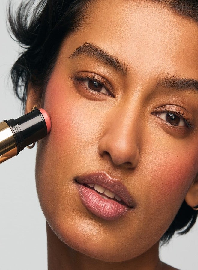 مايك أحمر خدود كريمي من ميك بيوتي كريم ستروك للخدود - لمسة نهائية ناعمة غير لامعة طبيعية نابضة بالحياة - لون وردي فاتح مبهج - Image 2